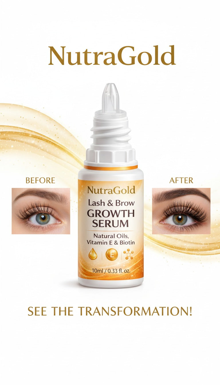 NutraGold Lash & Brows Growth Serum