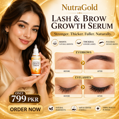 NutraGold Lash & Brows Growth Serum