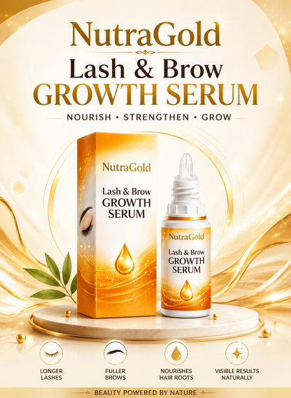 NutraGold Lash & Brows Growth Serum