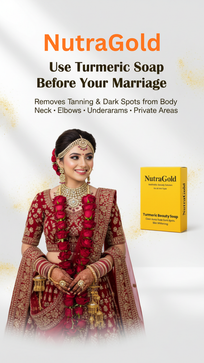 NutraGold Turmeric & 2 % Kojic Acid Soap