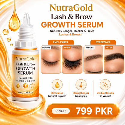 NutraGold Lash & Brows Growth Serum