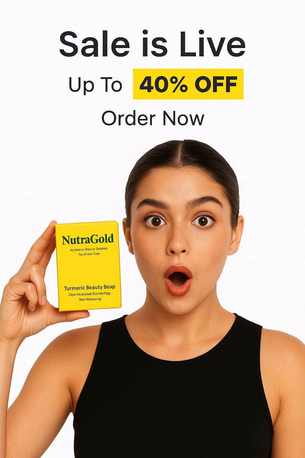 NutraGold Turmeric & 2 % Kojic Acid Soap
