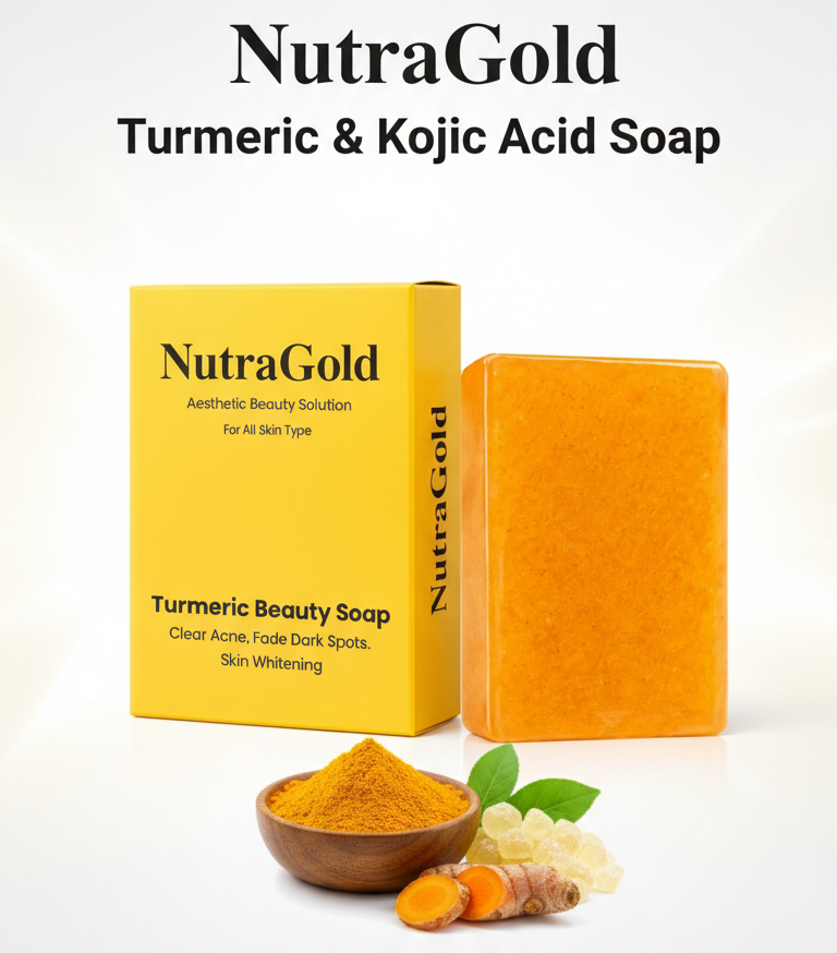 NutraGold Turmeric & 2 % Kojic Acid Soap